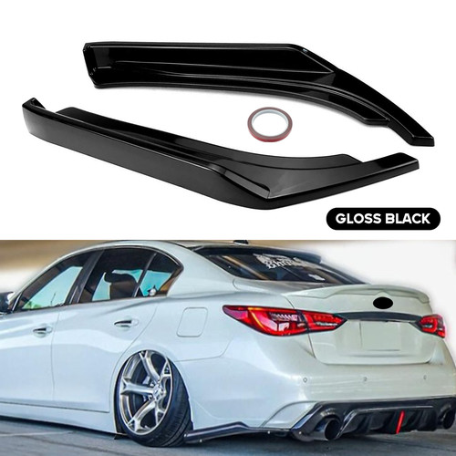 Rear bumper side corner - rear,