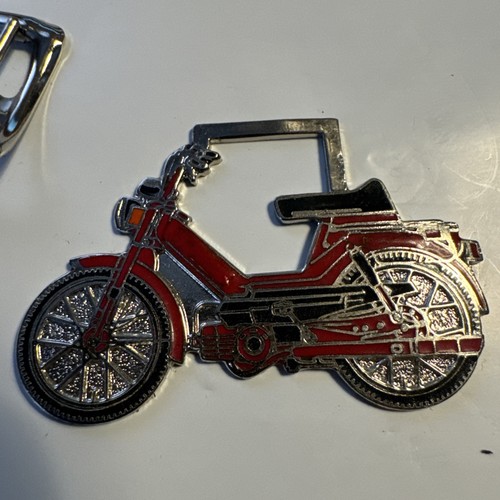Vintage old moped - old, motorcycle