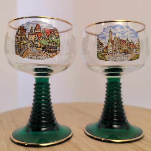 Vintage green stem - stem, german