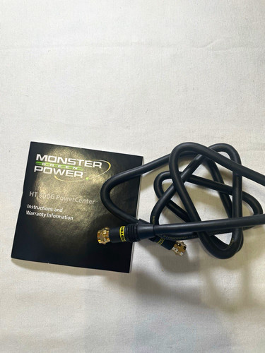 Monster coaxial cable - cable, black