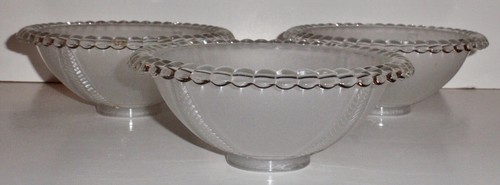 Lot vintage frosted - 3,