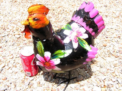 Metal art bird - art, hand