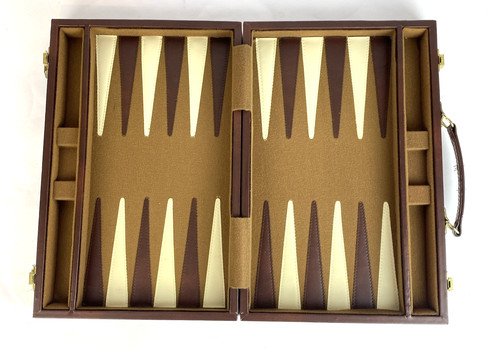 Vintage backgammon board faux - vintage,