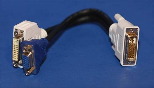 Dvi splitter to vga - dvi-d,
