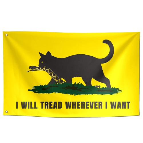 Toflagify funny cat yellow - toflagify,