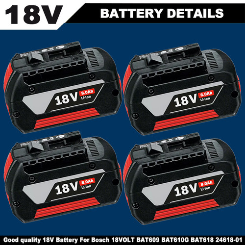 Bat609 for bosch 18v core - for,