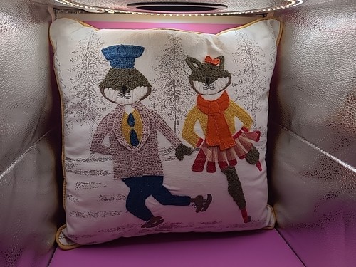 World market embroidered - market,