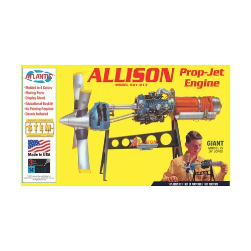 Atlantis model kit allison - kit,
