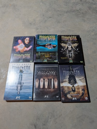 Criss angel dvds dvd mindfreak - criss,