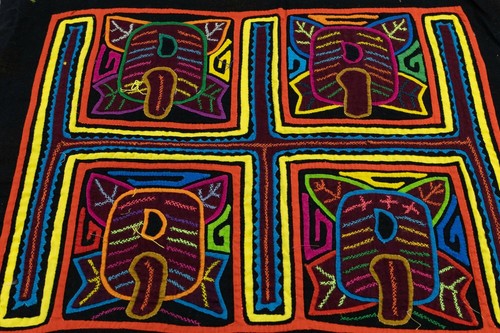 Hand stitched panama mola - panama,