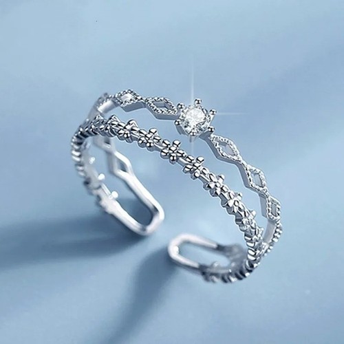 Sterling silver flower lace - flower,