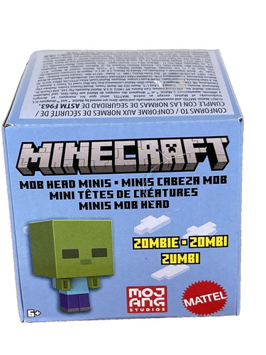 New mattel minecraft mob head - new,