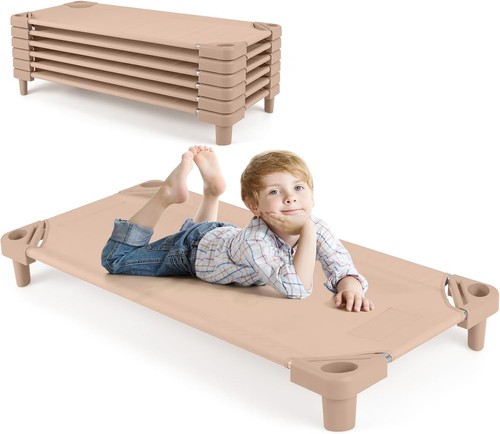 Stackable toddler daycare cots - daycare,