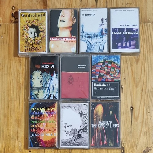Radiohead cassette tapes - cassette,
