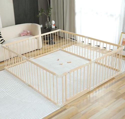 Baby playpen wooden - baby, play