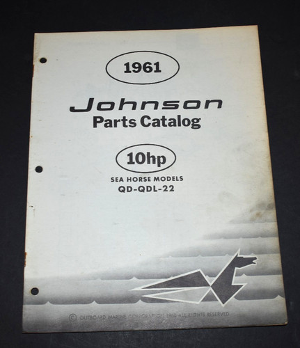 1961 johnson outboard motor - 1961,