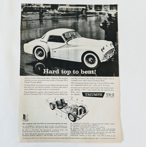 1960 print triumph - triumph, tr3