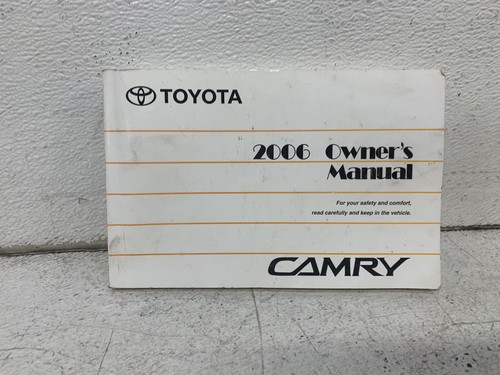 2006 toyota camry owners - 2006,
