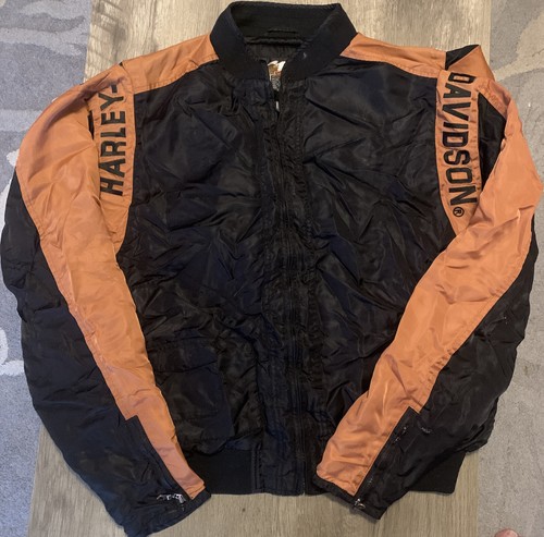 Harley davidson black orange - harley,