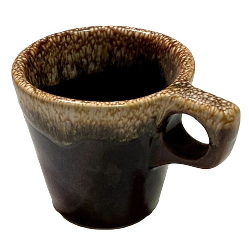 Vtg hull brown drip glaze - vtg,