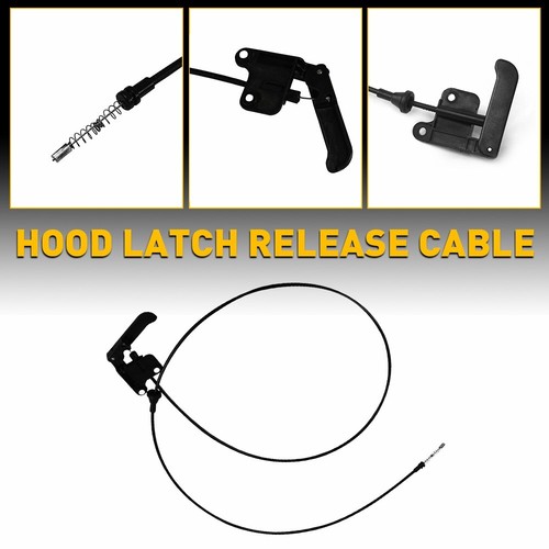 Hood latch release - release, cable