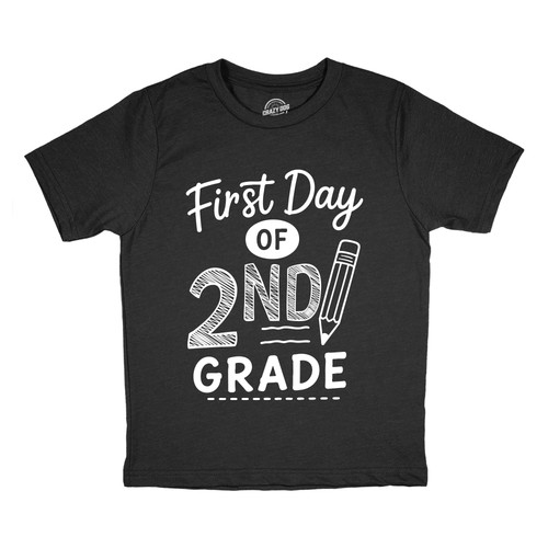 Youth funny shirt first day - shirt,