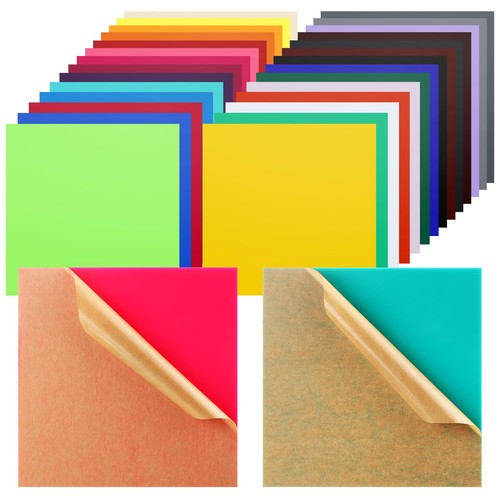 Pack colored acrylic sheets - 30,