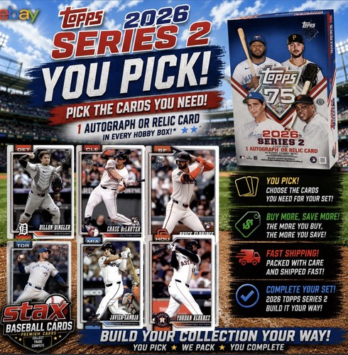 2026 topps series you pick - topps,