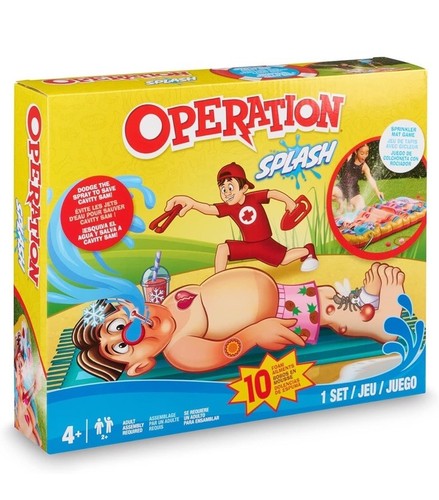 Hasbro operation splash - splash, game