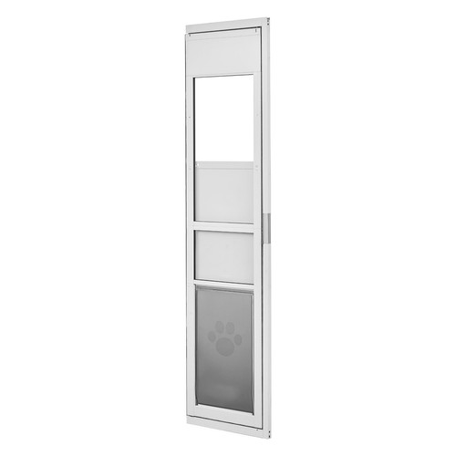 Aluminum sliding pet door - sliding,