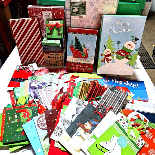 Large lot christmas boxes - christmas,