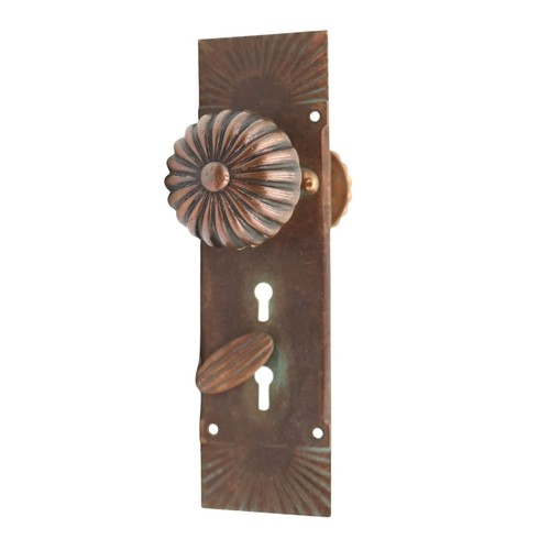 Vintage bronze radial fluted - vintage,