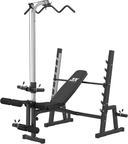 Olympic weight bench with lat - olympic,