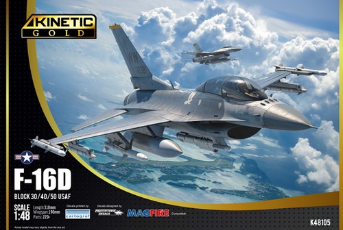 Kinetic k48105 16d usaf - 1:48,