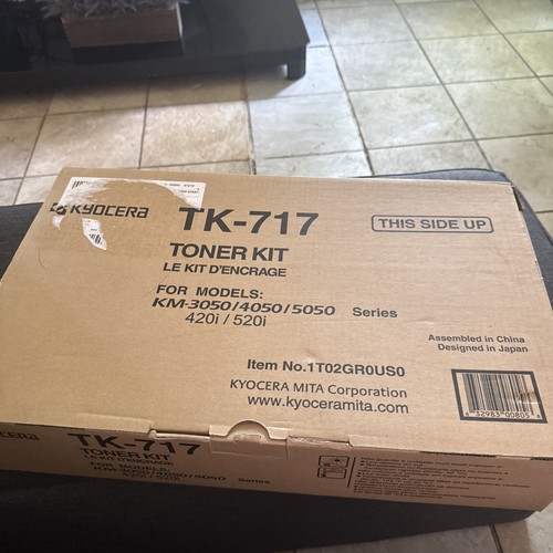 New kyocera 717 - tk-717, black