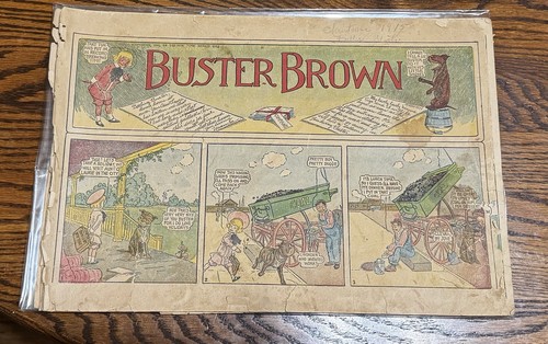 Buster brown book incomplete - brown,