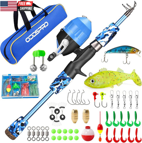 Kids fishing pole pink - kids,