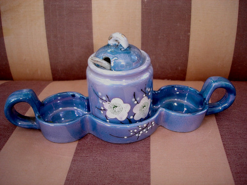 Vintage japan blue lustre - japan,