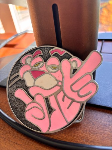 The pink panther - belt, buckle