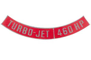 1970 corvette decal air - decal,
