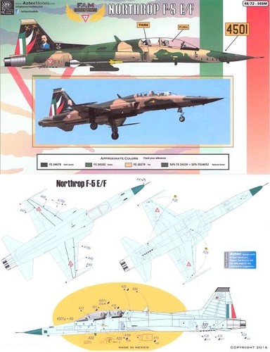 Aztec decals northrop - aztec,
