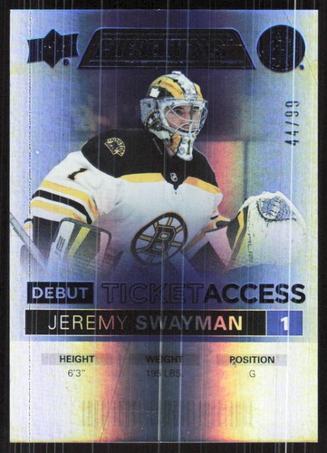 2021 upper deck - upper, credentials