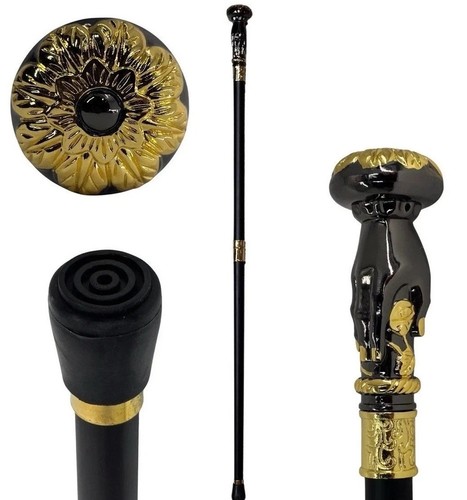Men black gold - black,