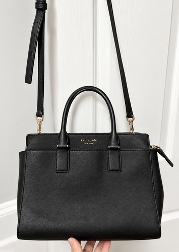 Kate spade black saffiano - spade,