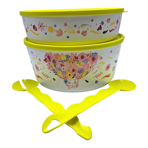 Tupperware fanciful floral - fanciful,