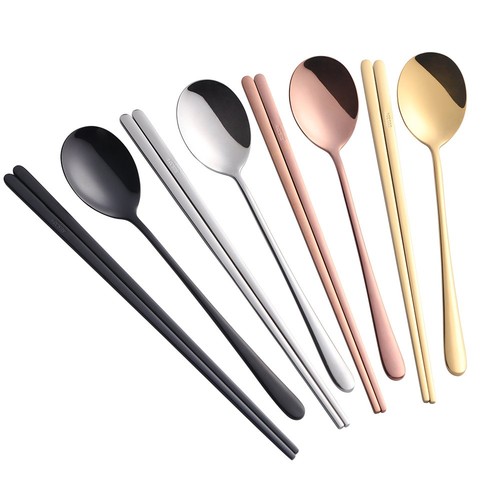 Pcs chopsticks spoon - 4,