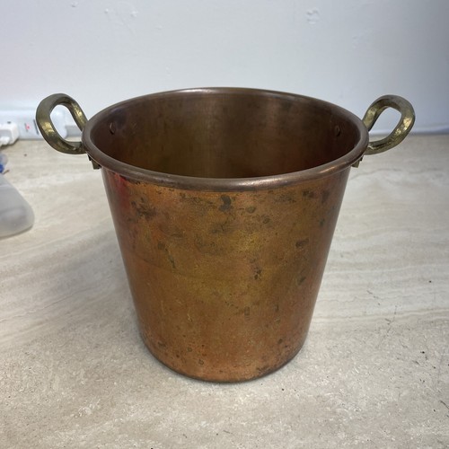 Antique copper pan - pan, with