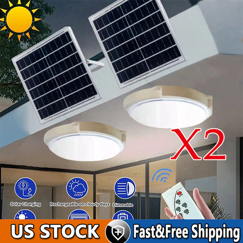 Solar panel powered light - powered,