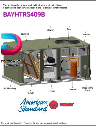 American standard trane 9kw - standard,