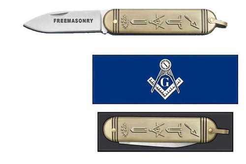 Freemasonry pocket knife - pocket,